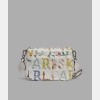 KARL LAGERFELD PARIS VOYAGE LOGO CROSSBODY WITH BOW - Winter White Multi - Image 4