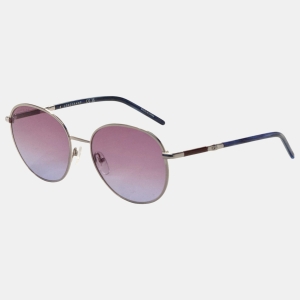 Longchamp Women's Gold Round Sunglasses