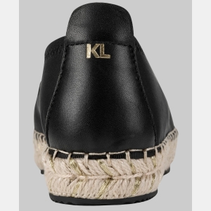 KARL LAGERFELD PARIS BONJOUR MICHAELA ESPADRILLE - Black - Image 4