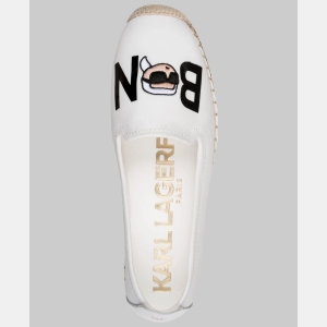 KARL LAGERFELD PARIS BONJOUR MICHAELA ESPADRILLE - White - Image 4