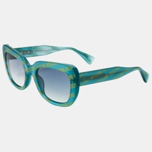 Moschino Women's Sunglasses MOS132-S-6HO-53 - Green Pattern