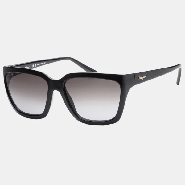 Ferragamo Women's Sunglasses SF1018S-001 - Black