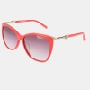 Swarovski Women's Sunglasses SK0104F-5766F - Red