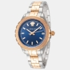 Versace Women's Watch V12060017 - Silver And Gold