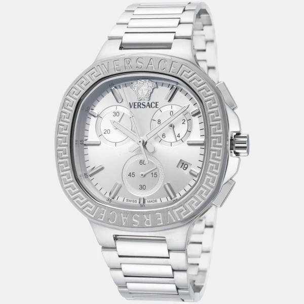 Versace Unisex Watch VEVCA0424 - Silver