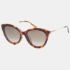 Jimmy Choo Women's Sunglasses VIC-F-SK-086-64 - Havana