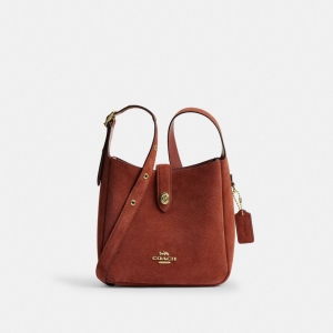 Coach Hadley Mini Crossbody Bag - Gold/Clay