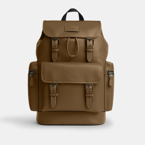 Coach Sprint Backpack - Gunmetal/Green