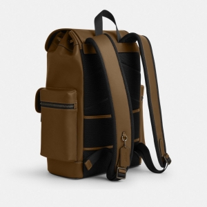 Coach Sprint Backpack - Gunmetal/Green - Image 5