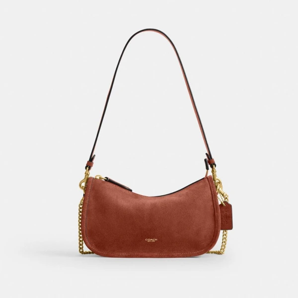 Coach Waverly Bag - Brass/Clay