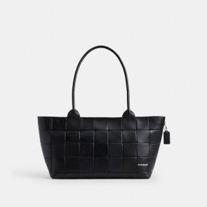 Coach Alter/Ego Large Tote Bag In Upcrafted Leather - Black
