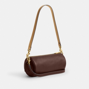 Coach Barrel Bag - Brass/Maple - Image 7