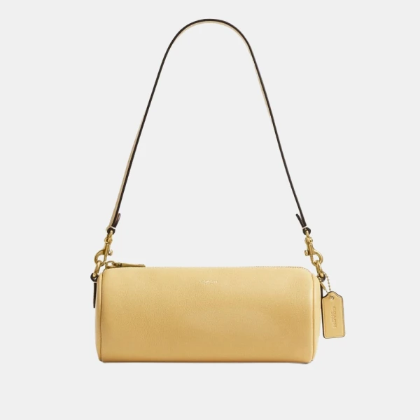 Coach Barrel Bag - Brass/Vanilla
