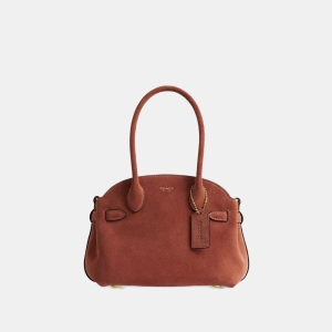 Coach Soft Empire Carryall Bag 21 - Brass/Clay