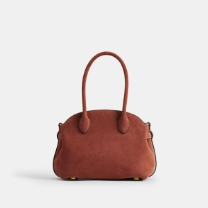 Coach Soft Empire Carryall Bag 21 - Brass/Clay - Image 4