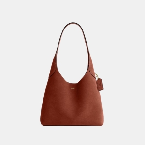 Coach Brooklyn Shoulder Bag 28 - Brass/Clay