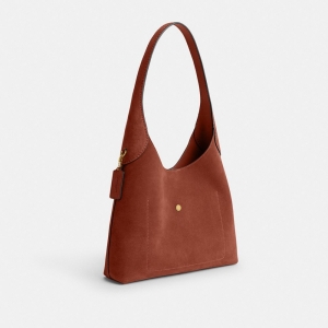 Coach Brooklyn Shoulder Bag 28 - Brass/Clay - Image 3
