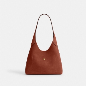 Coach Brooklyn Shoulder Bag 28 - Brass/Clay - Image 4