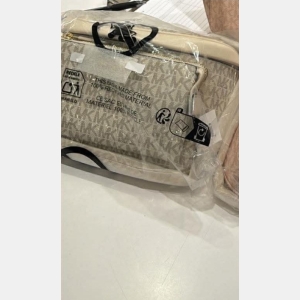 Michael Kors Monogram Belt Bag - Beige