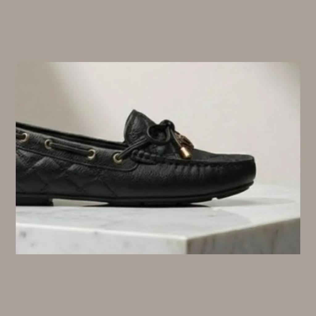 Kurt Geiger London Quilted Leather Eagle Loafer - Black - Size 10 US