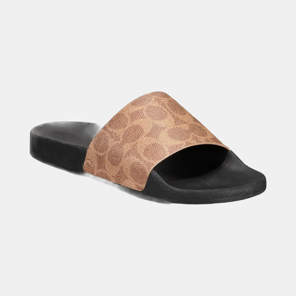 Women's Udele Sport Slide Sandals - Tan/Black