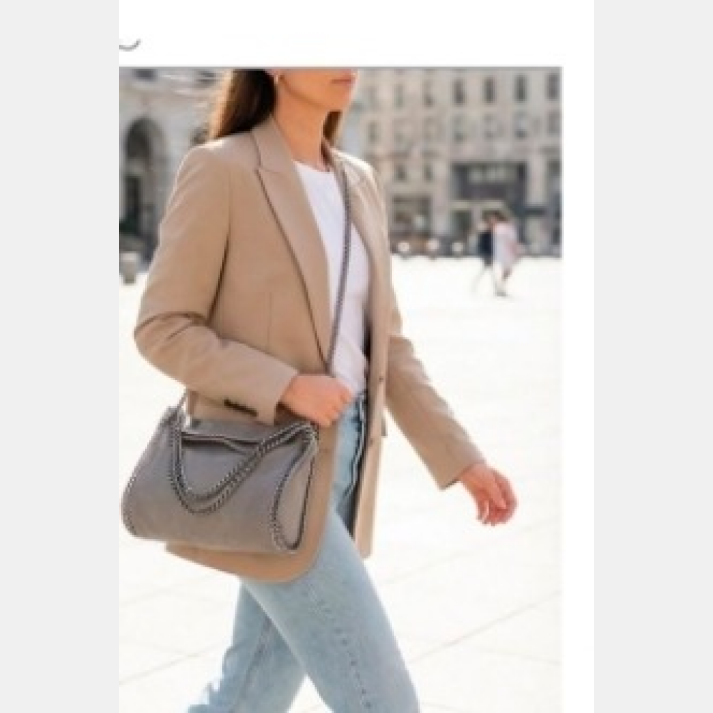 Stella McCartney Falabella Shoulder Bag - Gray