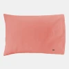 Lacoste Solid Cotton Percale 4-Pc. Sheet Sets - Canyon