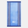 Lacoste Oki Striped Cotton Beach Towel