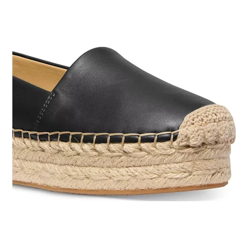 Michael Kors Lynn Espadrille Flats - Black/Beige - Size 7