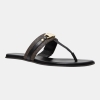 Women's Farrah Thong Sandals - Black/Brown