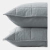 Organic Cotton Quilted Sham 2-Pack - Standard - Quarry