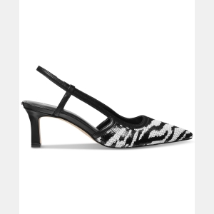 Women's Alora Pointed Toe Mid Heel Slingback Pumps - Image 3