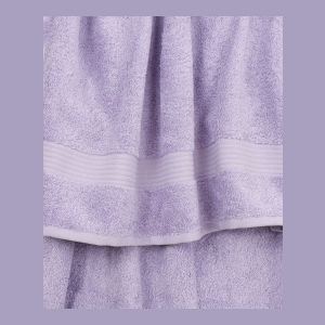 Bekos Premium 100% Turkish Cotton 6-Piece Bath Towel Set - Lilac - Image 4