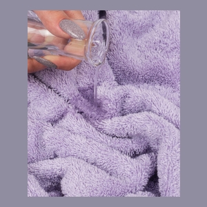 Bekos Premium 100% Turkish Cotton 6-Piece Bath Towel Set - Lilac - Image 5