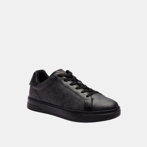 Men's High Line Signature Canvas Sneaker - Graphite/Black
