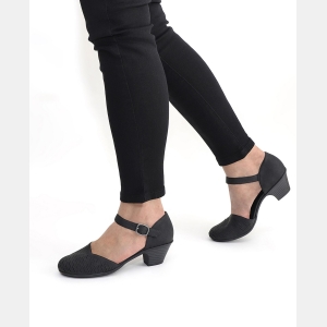 Women's Justina Block Heel Sandals - Black - Image 9