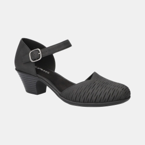Women's Justina Block Heel Sandals - Black