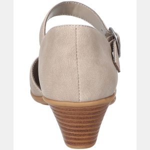 Women's Justina Block Heel Sandals - Gray - Image 4