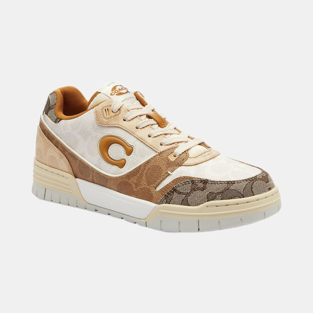 SoHo Leather Lace-Up Casual Sneakers - Multi