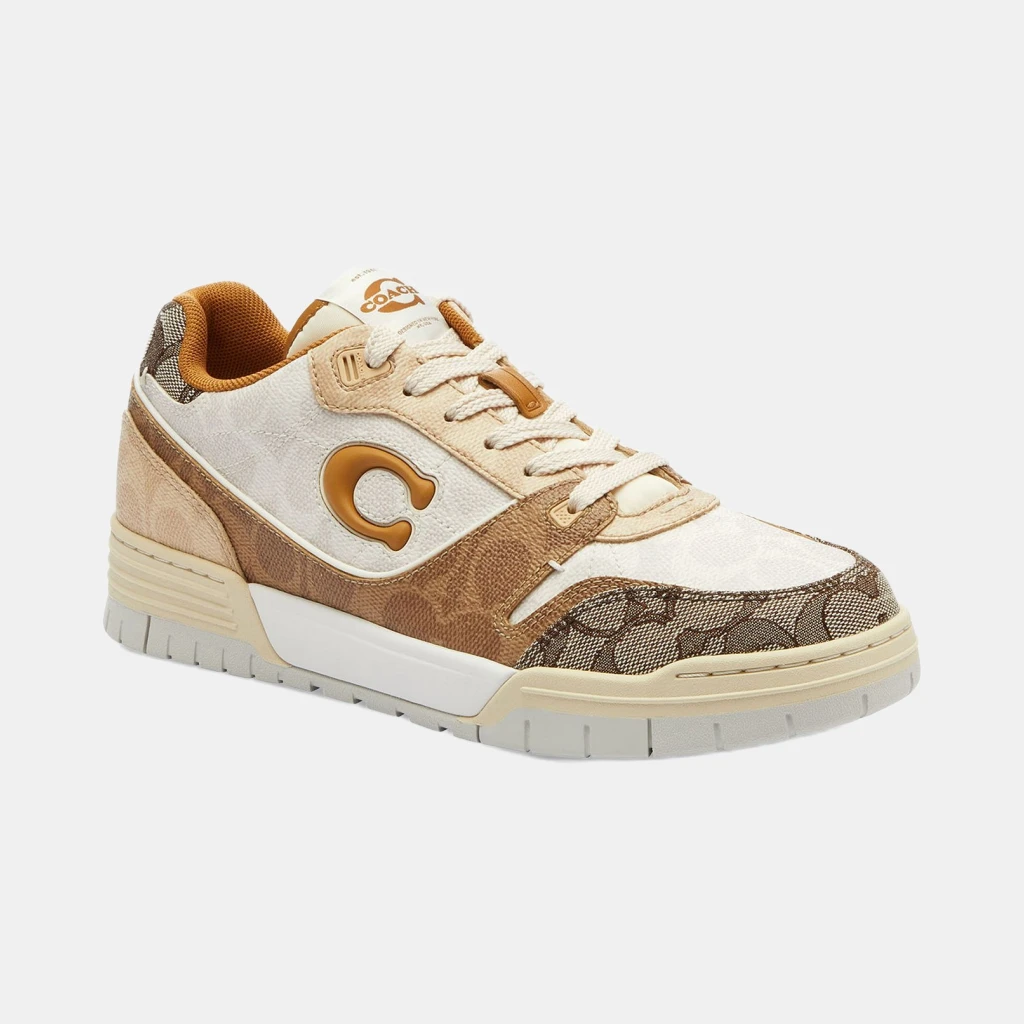 SoHo Leather Lace-Up Casual Sneakers - Multi