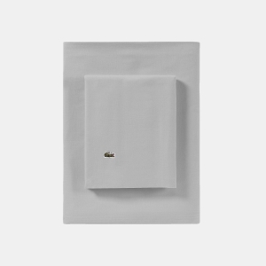 Lacoste Solid Cotton Percale 4-Pc. Sheet Sets - Micro Chip
