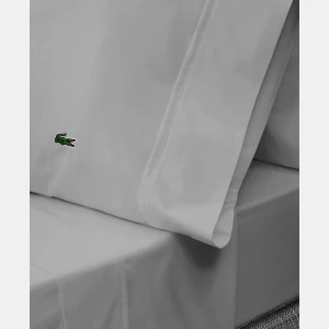 Lacoste Solid Cotton Percale 4-Pc. Sheet Sets - Micro Chip - Image 4