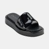 DKNY Women's Lachine Platform Slide Sandals - Black