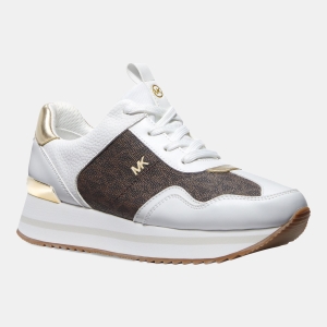 Women's Raina Lace-Up Trainer Running Sneakers - Brown