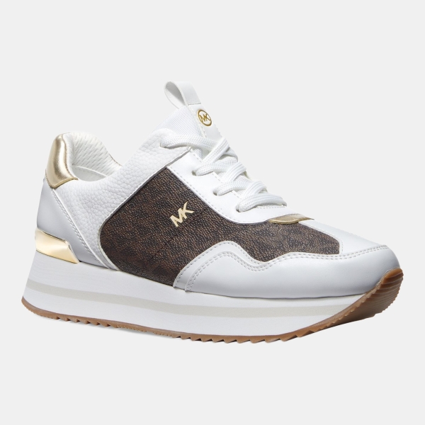 Women's Raina Lace-Up Trainer Running Sneakers - Brown