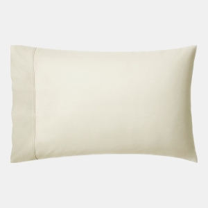 Donna Karan Luxe 700 Thread Count 100% Egyptian Cotton Pillowcase Pair, King - Cement