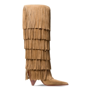 Women's Jayla Heeled Boots - Husk - Image 3