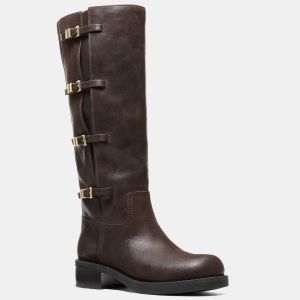 Michael Kors Women's Darrington Block Heel Boots - Chocolate