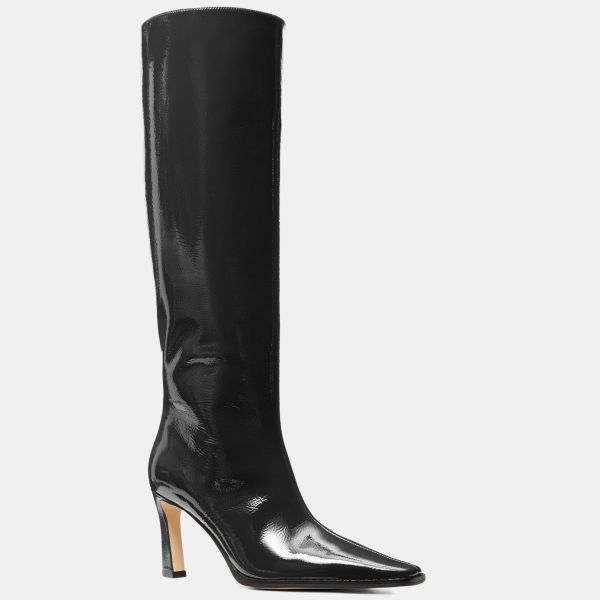 MICHAEL Women's Darrah Heeled Boots Regular & Wide Calf - Black