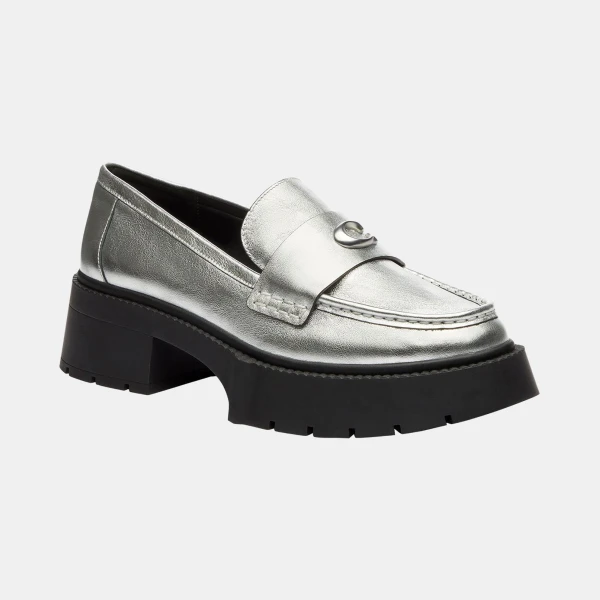Coach Women's Leah Platform Lug Sole Loafers
